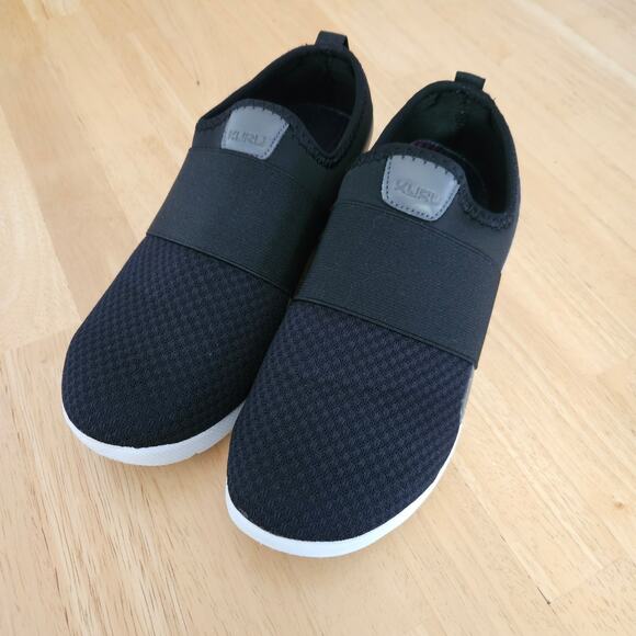 Kuru Ellie Slip On Sneaker Orthotic Comfort Walking Shoes Black sz 8.5 - Picture 1 of 8